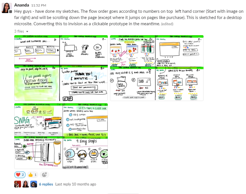 Ananda's UX Sketches