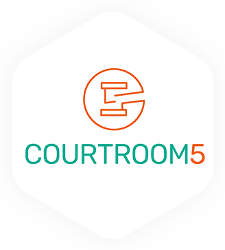 Courtroom5-hex-logo-bg