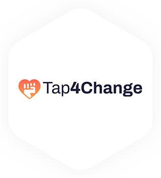 Tap4Change-Hex-Logo